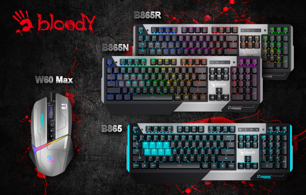    :  Bloody W60 Max    B865, B865N, B865R