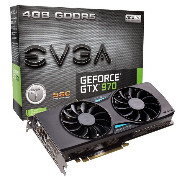 Представляем новую EVGA GeForce GTX 970 SSC: на 140 МГц быстрее, на 6% холоднее, на 33% мощнее! Представляем новую EVGA GeForce GTX 970 SSC: на 140 МГц быстрее, на 6% холоднее, на 33% мощнее!