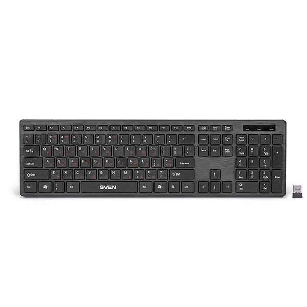 Беспроводная энергоэффективность – клавиатура SVEN Elegance 5800 Wireless Беспроводная энергоэффективность – клавиатура SVEN Elegance 5800 Wireless
