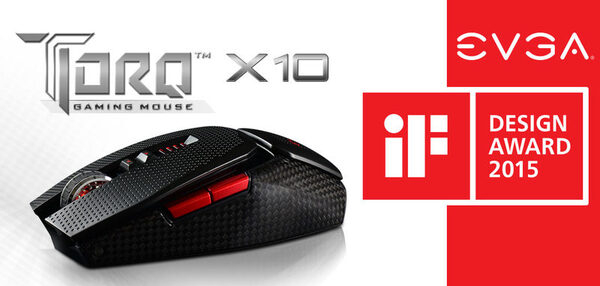 Мышь EVGA TORQ X10 — победитель iF DESIGN AWARD 2015 Мышь EVGA TORQ X10 — победитель iF DESIGN AWARD 2015