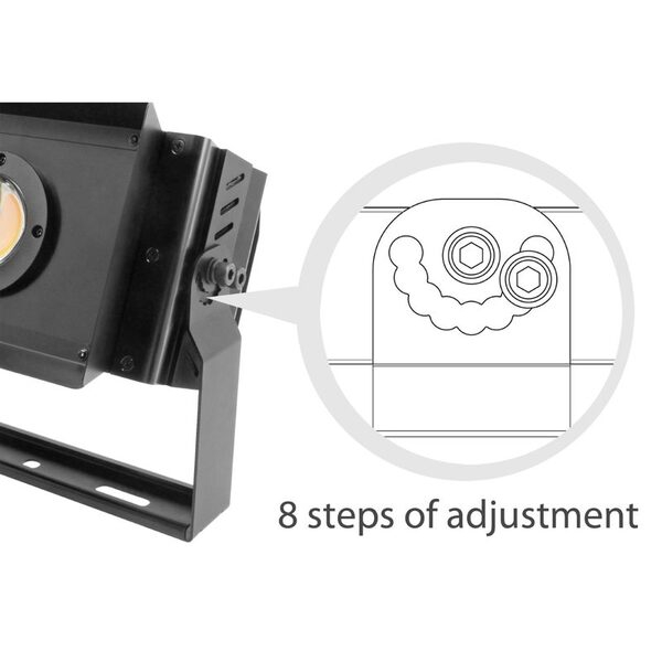 Новые светодиодные прожекторы GlacialLight GL-FL100 на базе CoB дают больше света при меньшем расходе энергии Новые светодиодные прожекторы GlacialLight GL-FL100 на базе CoB дают больше света при меньшем расходе энергии