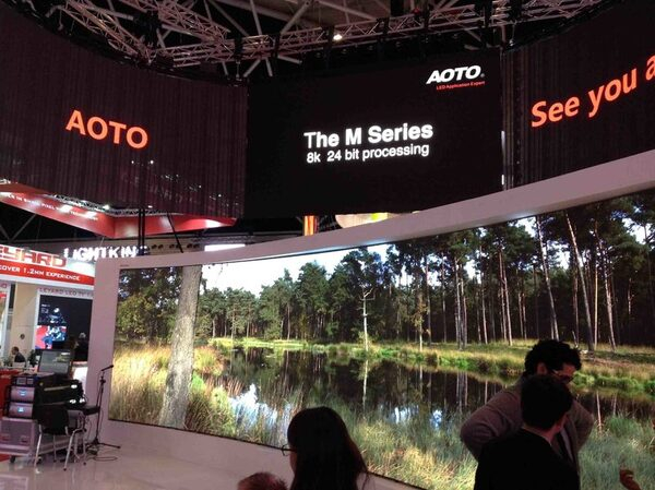 AOTO Electronics на выставке ISE-2015 представила светодиодный дисплей новой эпохи в ультра – HD формате AOTO Electronics на выставке ISE-2015 представила светодиодный дисплей новой эпохи в ультра – HD формате