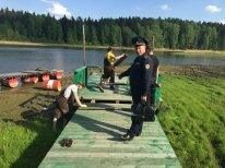 Госадмтехнадзор добился сноса незаконного пирса в Истринском водохранилище Госадмтехнадзор добился сноса незаконного пирса в Истринском водохранилище