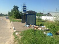 Рейд по остановочным павильонам в Щелковском районе Рейд по остановочным павильонам в Щелковском районе