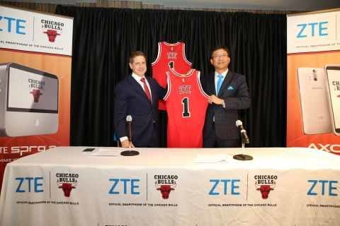 ZTE стал Официальным смартфоном Chicago Bulls ZTE стал Официальным смартфоном Chicago Bulls