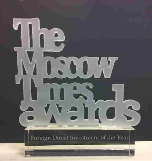 Компания Schneider Electric получила премию The Moscow Times Awards как инвестор года Компания Schneider Electric получила премию The Moscow Times Awards как инвестор года