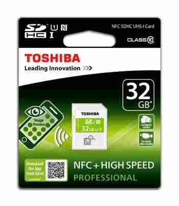 Карты памяти Toshiba с поддержкой протокола NFC уже в России Карты памяти Toshiba с поддержкой протокола NFC уже в России