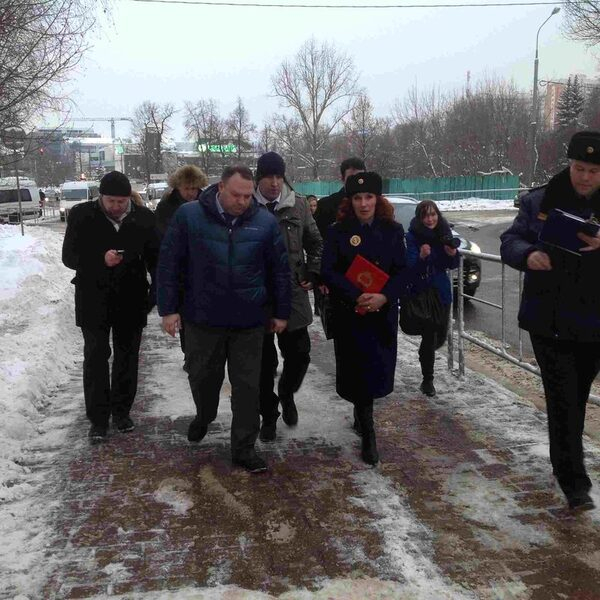 Глава Госадмтехнадзора осталась довольна зимней уборкой Одинцовского района Глава Госадмтехнадзора осталась довольна зимней уборкой Одинцовского района