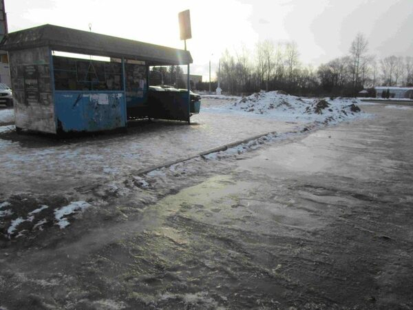 Зимняя уборка в Запрудне Зимняя уборка в Запрудне