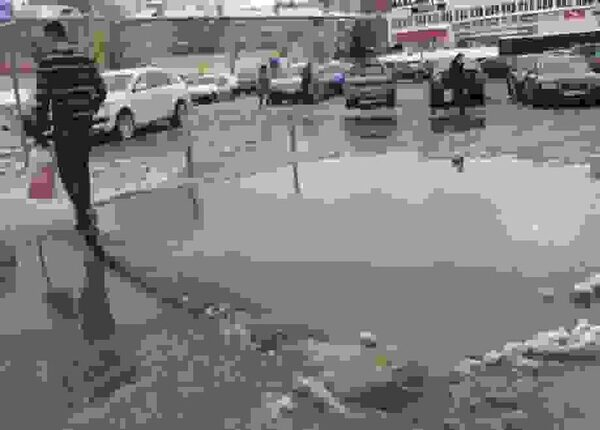 Паводок на территории ТРЦ «РИО» Паводок на территории ТРЦ «РИО»