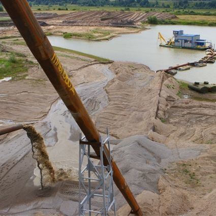 Телекоммуникации для песчаного карьера Телекоммуникации для песчаного карьера