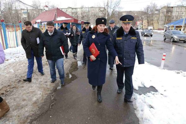 Татьяна Витушева потребовала вывезти собранный снег из Щелково Татьяна Витушева потребовала вывезти собранный снег из Щелково