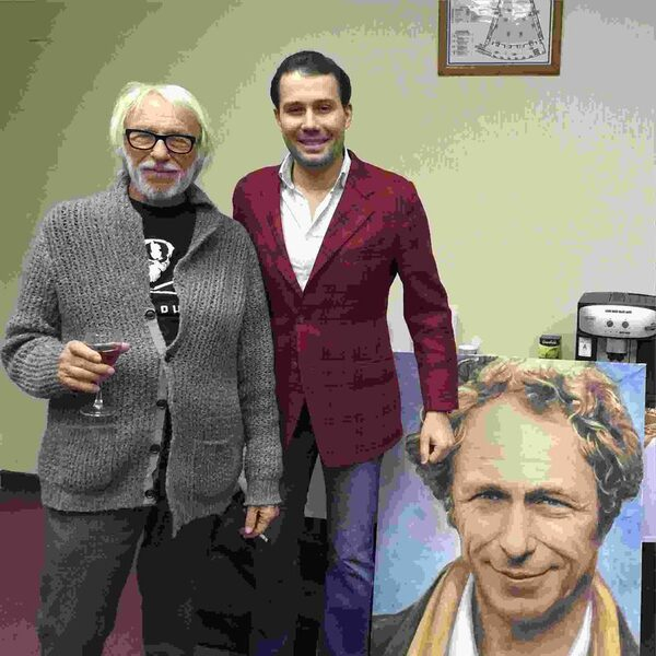 Даниил Фёдоров написал портрет «Высокого блондина в черном ботинке» Даниил Фёдоров написал портрет «Высокого блондина в черном ботинке»