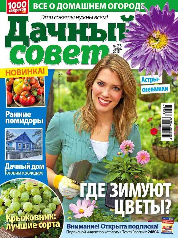 «Дачный совет» от ИД «Пресс-Курьер» получил звание лидера подписки в категории «Новые издательские проекты» «Дачный совет» от ИД «Пресс-Курьер» получил звание лидера подписки в категории «Новые издательские проекты»
