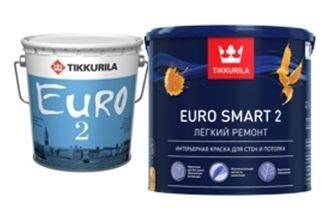 Tikkurila представляет новое поколение интерьерных красок Euro Tikkurila представляет новое поколение интерьерных красок Euro