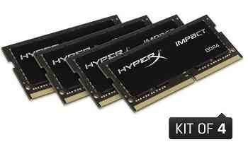 HyperX пополнит линейку модулей памяти Impact DDR4 SODIMM комплектами на 32 и 64 ГБ HyperX пополнит линейку модулей памяти Impact DDR4 SODIMM комплектами на 32 и 64 ГБ