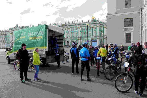 «ГрузовичкоФ» поддержал велопробег Пушкин-Дворцовая «ГрузовичкоФ» поддержал велопробег Пушкин-Дворцовая