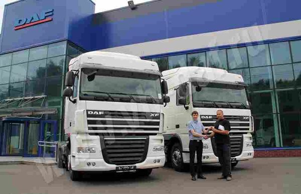 Очередная отправка DAF XF 105 клиенту из Смоленской области Очередная отправка DAF XF 105 клиенту из Смоленской области