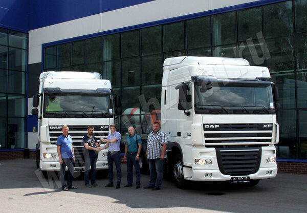 Техника DAF для компании-перевозчика продовольственных товаров Техника DAF для компании-перевозчика продовольственных товаров