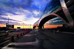 Аэропорты находятся под стеклянной защитой Аэропорты находятся под стеклянной защитой