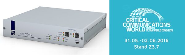 G&D на выставке Critical Communications World 2016 G&D на выставке Critical Communications World 2016