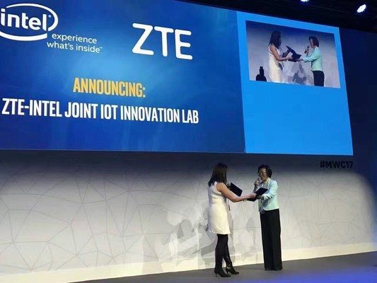 ZTE и Intel заключают партнёрское соглашение в области инноваций для Интернета вещей ZTE и Intel заключают партнёрское соглашение в области инноваций для Интернета вещей
