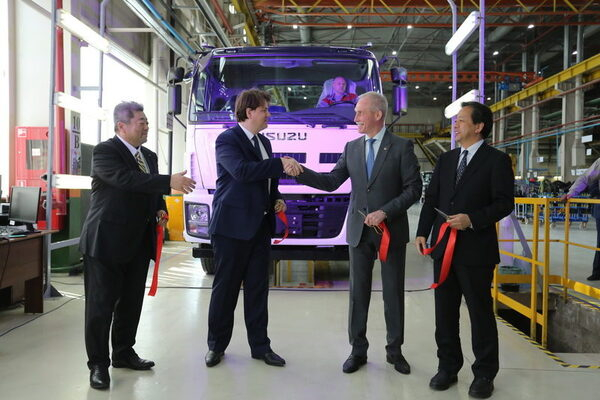 Старт производства Isuzu в России Старт производства Isuzu в России