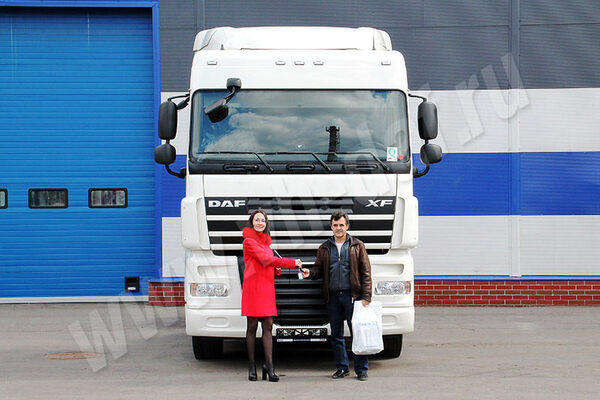 Поставка нового грузовика DAF FT XF105 Поставка нового грузовика DAF FT XF105