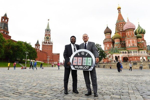 Hublot лидирует в мире часов и футбола за год до чемпионата мира FIFA-2018 в России Hublot лидирует в мире часов и футбола за год до чемпионата мира FIFA-2018 в России