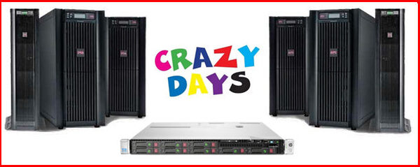 Акция Crazy Days 2017 c APC, HP и Ритм-ИТ продлена до 15 июля 2017 года! Акция Crazy Days 2017 c APC, HP и Ритм-ИТ продлена до 15 июля 2017 года!