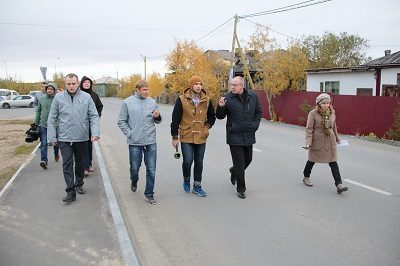 Представители Народного фронта на Ямале оценили качество ремонта дорог в городе Лабытнанги Представители Народного фронта на Ямале оценили качество ремонта дорог в городе Лабытнанги
