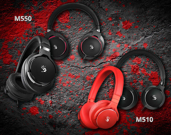Красное и черное: две яркие Hi-Fi гарнитуры Bloody M510 и M550 Красное и черное: две яркие Hi-Fi гарнитуры Bloody M510 и M550