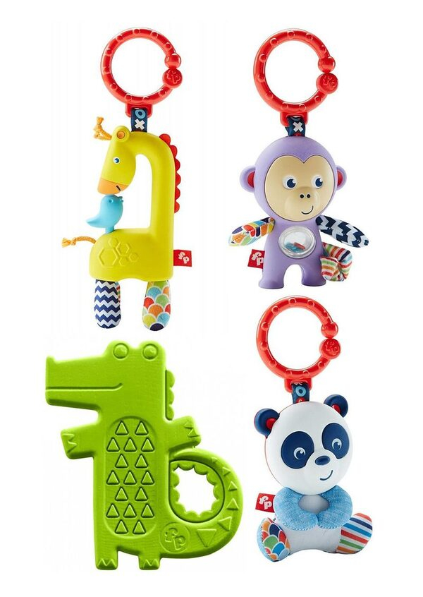 Погремушки-прорезыватели в ассортименте от Fisher-Price Погремушки-прорезыватели в ассортименте от Fisher-Price