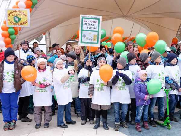 На субботник «Зеленая весна-2018» выйдут 2,5 миллиона россиян На субботник «Зеленая весна-2018» выйдут 2,5 миллиона россиян