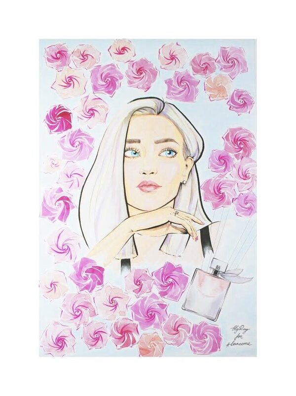 Fashion-иллюстрация с iPad Pro Fashion-иллюстрация с iPad Pro