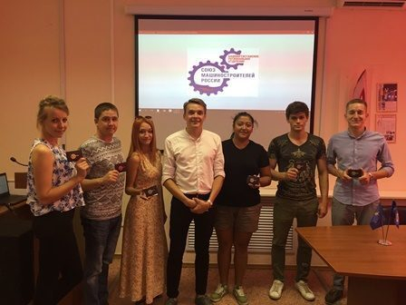 Активисты БРО СоюзМаш России получили членские билеты Активисты БРО СоюзМаш России получили членские билеты