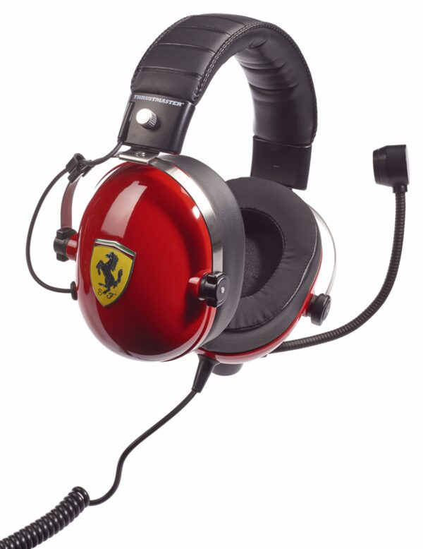 Thrustmaster выпускает первую гарнитуру серии Scuderia Ferrari Thrustmaster выпускает первую гарнитуру серии Scuderia Ferrari