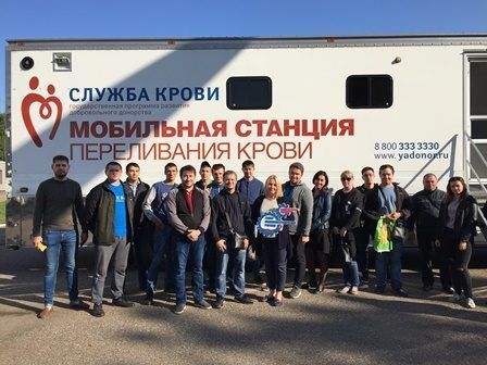 В Уфе состоялась выездная донорская акция «Дарю жизнь!» В Уфе состоялась выездная донорская акция «Дарю жизнь!»