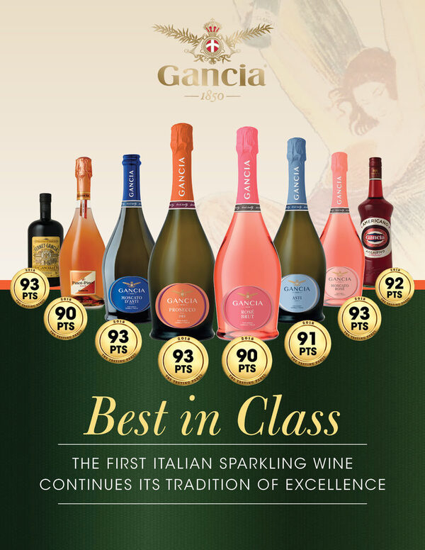 Итальянский Винный дом Gancia получил высокое признание от экспертов The Tasting Panel Magazine Итальянский Винный дом Gancia получил высокое признание от экспертов The Tasting Panel Magazine