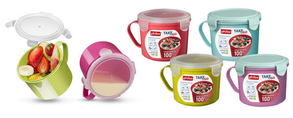 Хватай – и в путь! Новые герметичные кружки Take&Go от Phibo для активного образа жизни Хватай – и в путь! Новые герметичные кружки Take&Go от Phibo для активного образа жизни