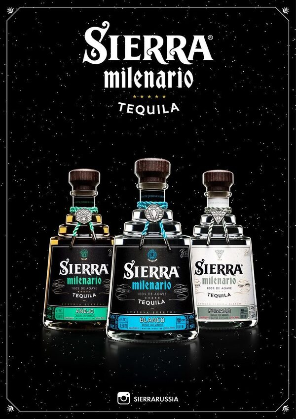 Запуск на российском рынке супер-премиальной текилы Sierra Milenario Запуск на российском рынке супер-премиальной текилы Sierra Milenario