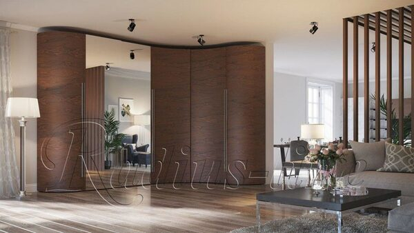 Radius-Line представляет инновационную систему – беспрофильные радиусные шкафы-купе! Radius-Line представляет инновационную систему – беспрофильные радиусные шкафы-купе!