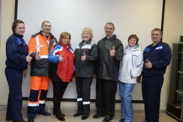 Гости Михайловского ГОКа смогли лично понаблюдать за дефиле в спецодежде Гости Михайловского ГОКа смогли лично понаблюдать за дефиле в спецодежде