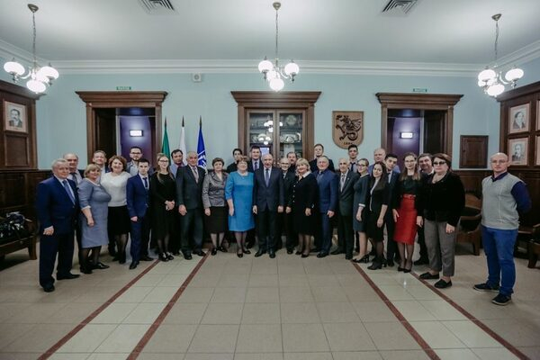 В КФУ состоялся визит представителей профсоюзов Приволжского федерального округа В КФУ состоялся визит представителей профсоюзов Приволжского федерального округа