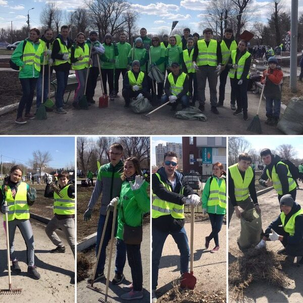 Омский завод AB InBev Efes принял участие в общегородском субботнике Омский завод AB InBev Efes принял участие в общегородском субботнике