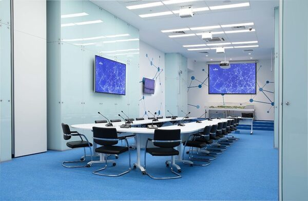 Конференц-залы и Центр инноваций «Просвещения» оснастили мультимедийным оборудованием Конференц-залы и Центр инноваций «Просвещения» оснастили мультимедийным оборудованием