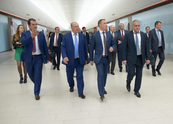 Делегация РЖД посетила мультимодальный транспортный узел «Орбион», входящий в ПФГ «САФМАР» Михаила Гуцериева Делегация РЖД посетила мультимодальный транспортный узел «Орбион», входящий в ПФГ «САФМАР» Михаила Гуцериева