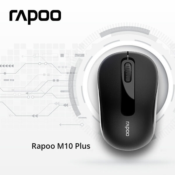 Мышь Rapoo M10 Plus: яркий элемент твоей работы Мышь Rapoo M10 Plus: яркий элемент твоей работы