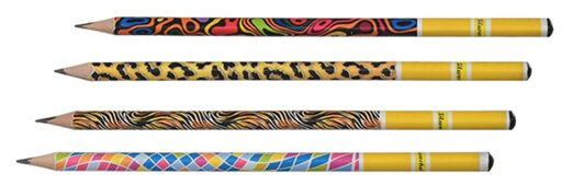 Учеба в удовольствие: новые чернографитные карандаши от Silwerhof Учеба в удовольствие: новые чернографитные карандаши от Silwerhof