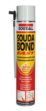 Клей-пена Soudabond Easy от Soudal Клей-пена Soudabond Easy от Soudal